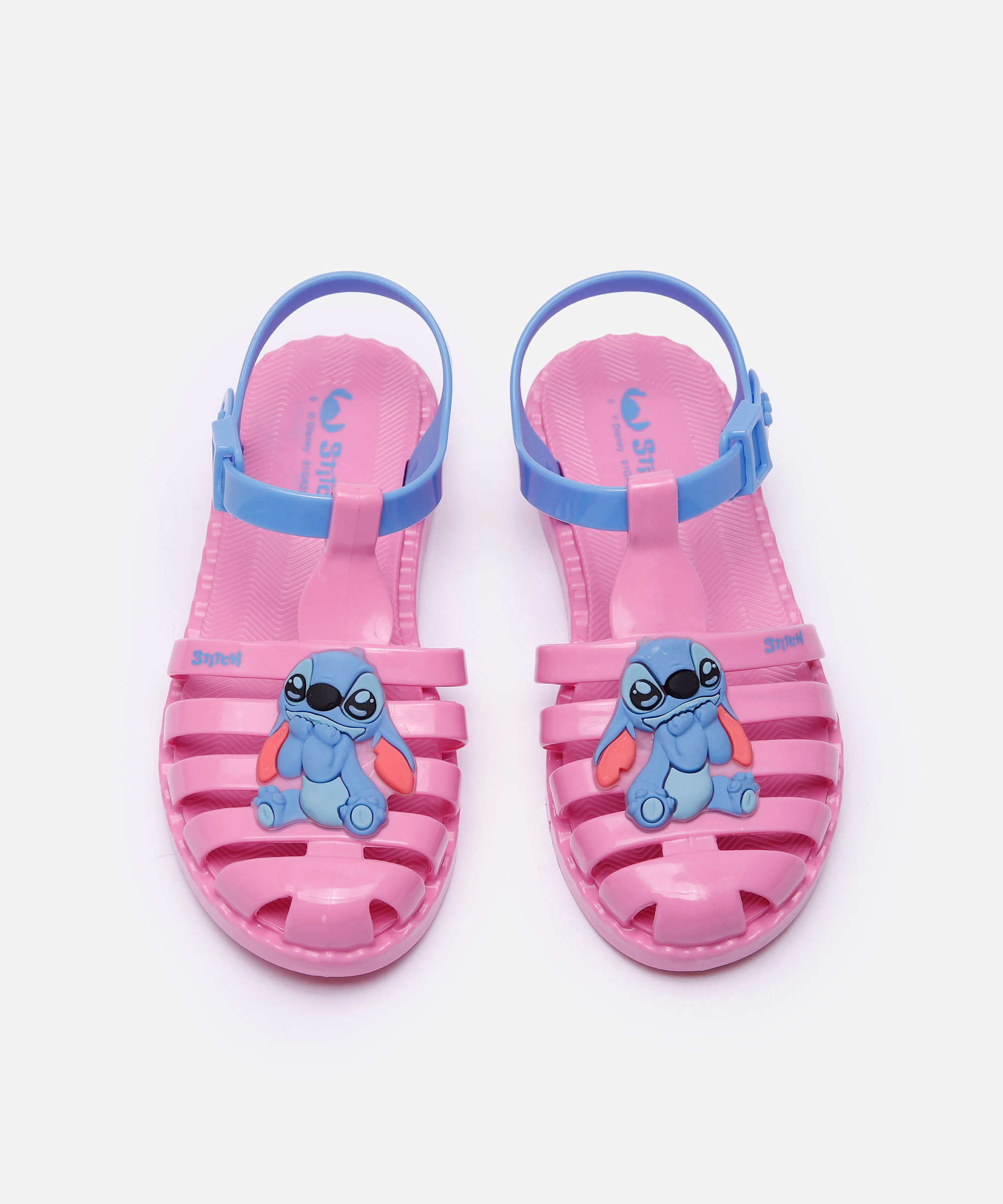 sandália fechada infantil stitch
