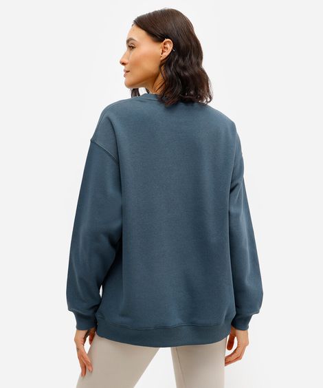blusão oversized feminino esportivo athletic club verde