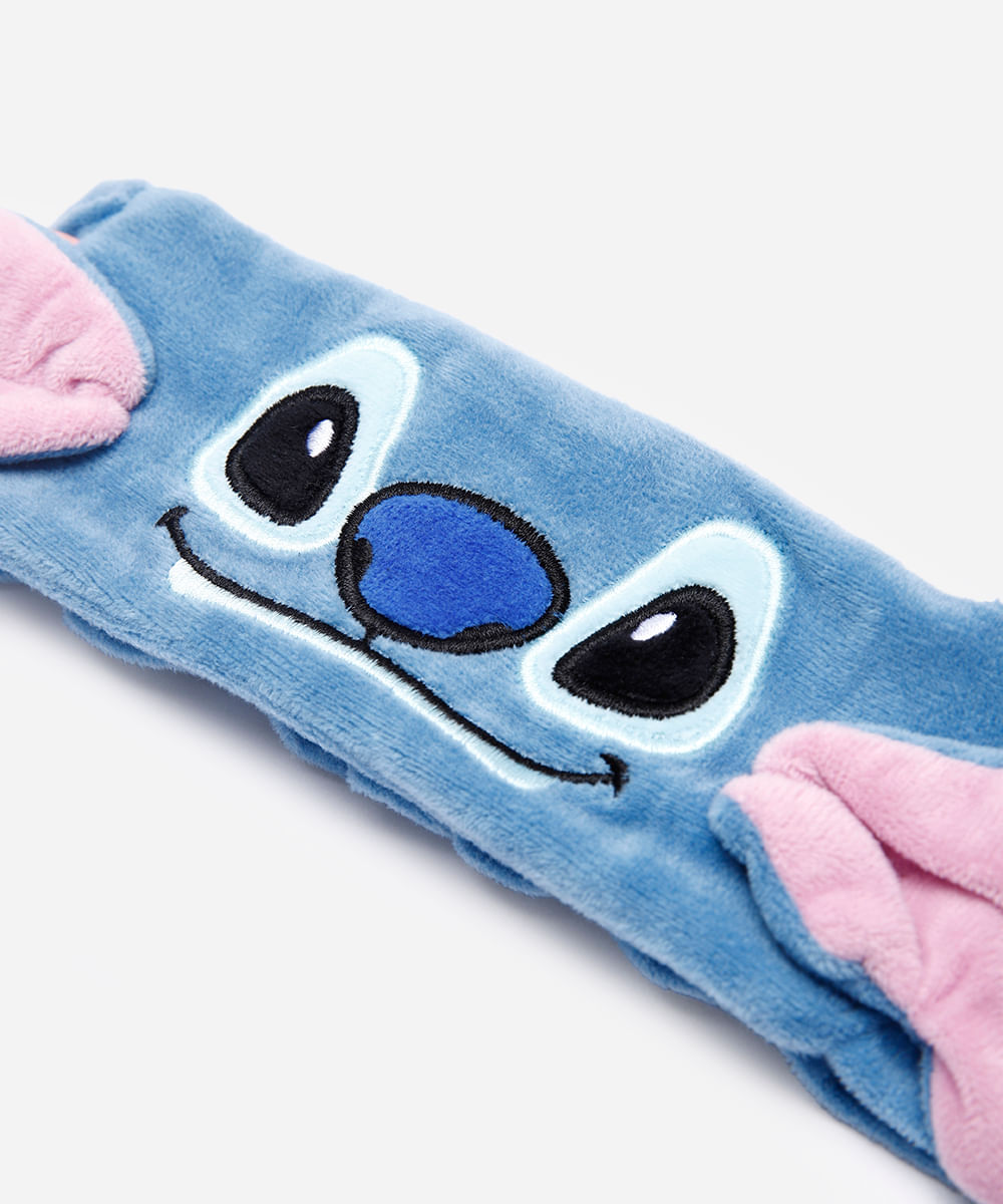 faixa de skincare stitch azul