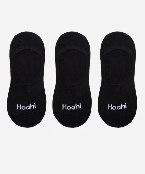 kit 3 meias invisíveis hoahi preto