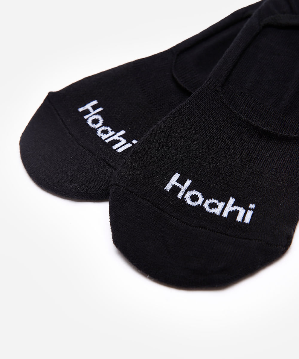 kit 3 meias invisíveis hoahi preto