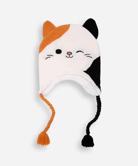gorro infantil gatinho colorido