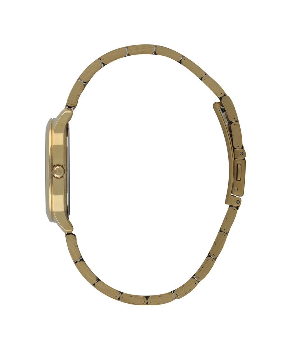 relógio feminino orient fgss0225s3kx analógico dourado