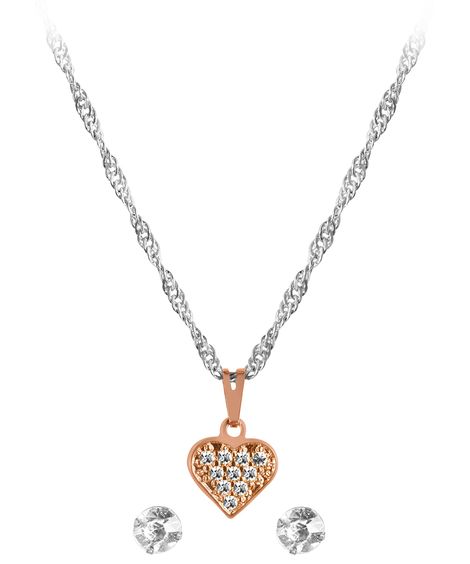 kit relógio feminino lince lqr4665lka4kb2rx analógico rosa