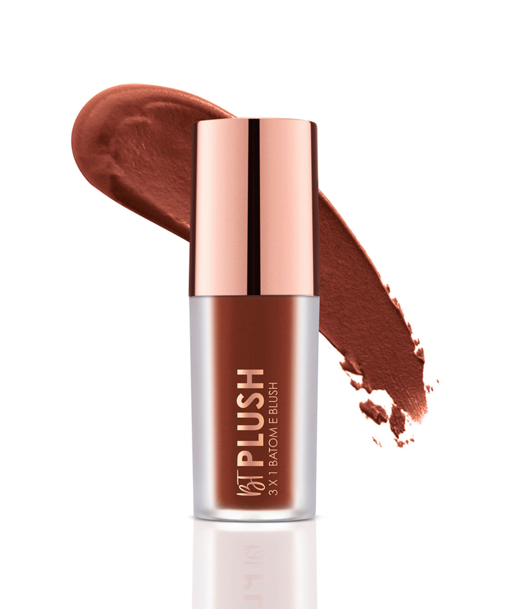 batom e blush bruna tavares plush 3x1 wood