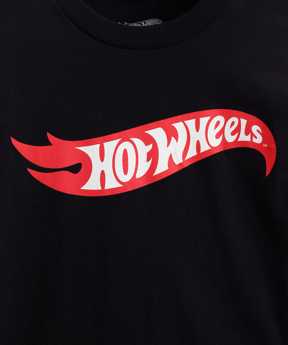pijama longo infantil hot wheels xadrez preto