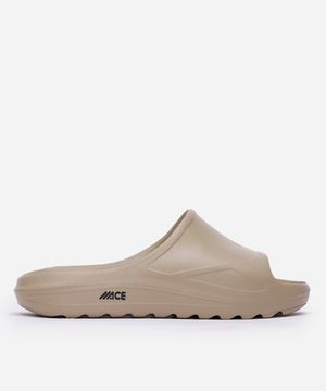 chinelo slide masculino ace bege