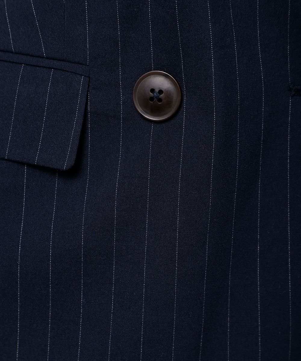 blazer de alfaiataria feminino mindset azul