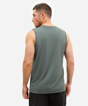 regata masculina esportiva ace com listras verde