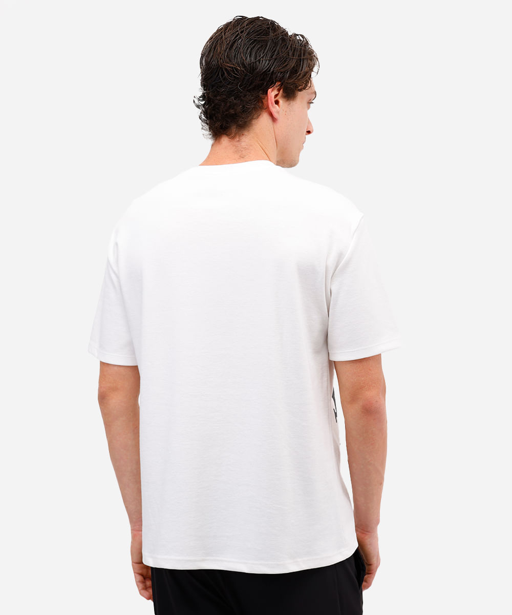 camiseta masculina manga curta hello kitty off white