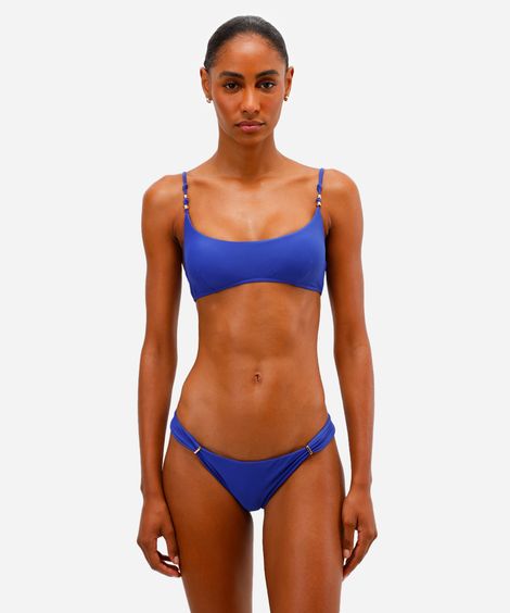 biquíni calcinha tanga azul