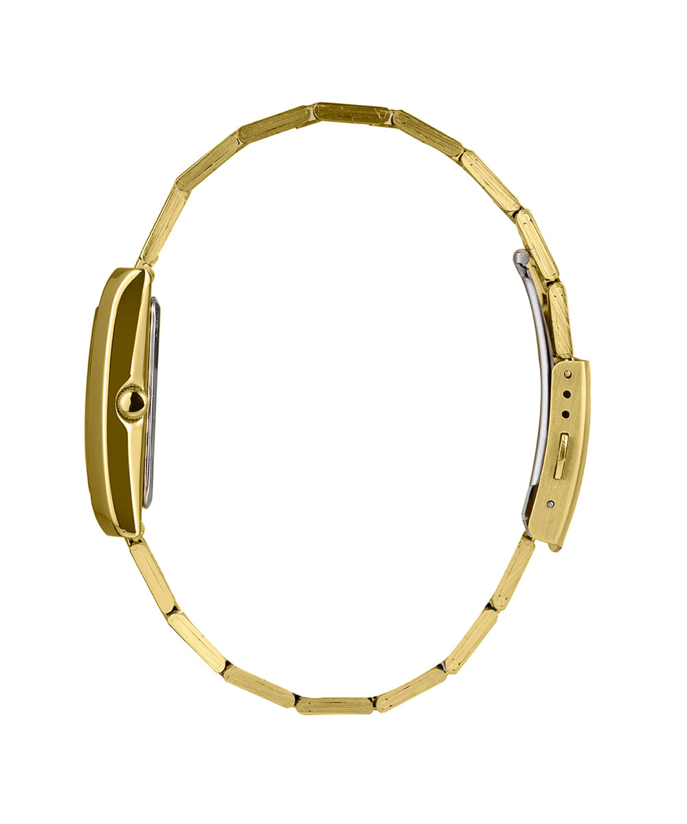kit relógio feminino lince lqg4767l34ka9ls2kx analógico dourado