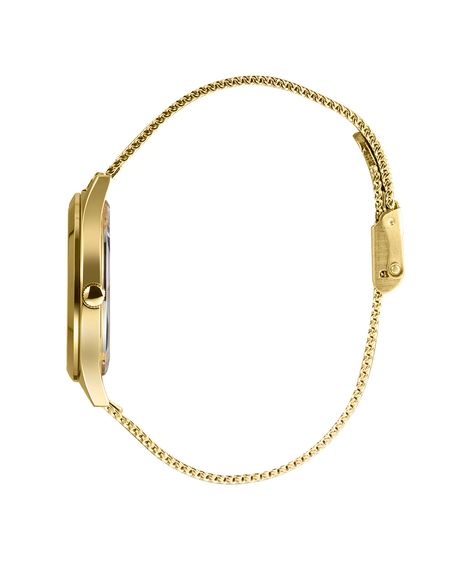 kit relógio feminino lince lrgm030l38c2kxpj analógico dourado