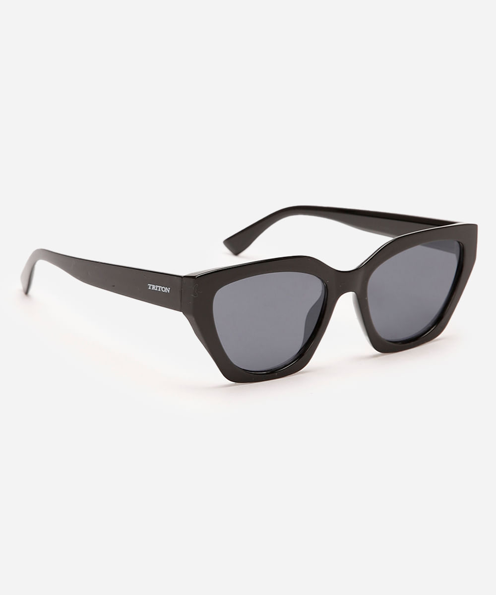 óculos de sol gatinho triton preto