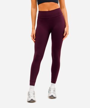 calça legging feminina esportiva ace roxa