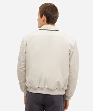 jaqueta bomber masculina bege