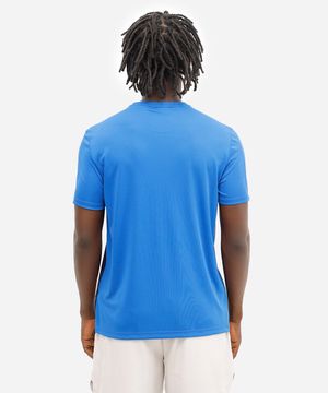 camiseta masculina esportiva ace degradê azul