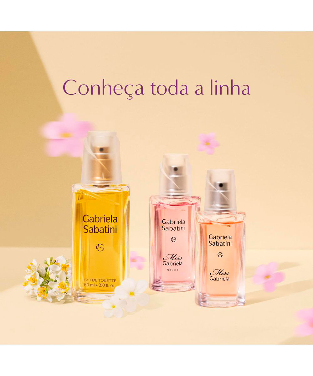 perfume feminino gabriela sabatini eau de toilette 30ml