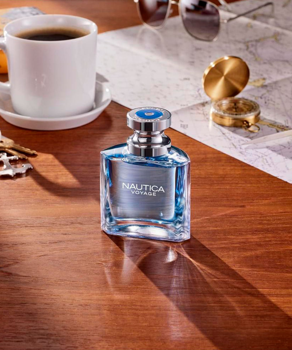 perfume masculino nautica voyage eau de toilette masculino 50ml
