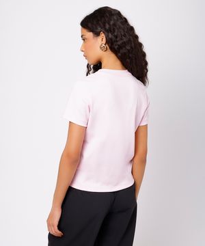 camiseta feminina de algodão peruano slim mindset