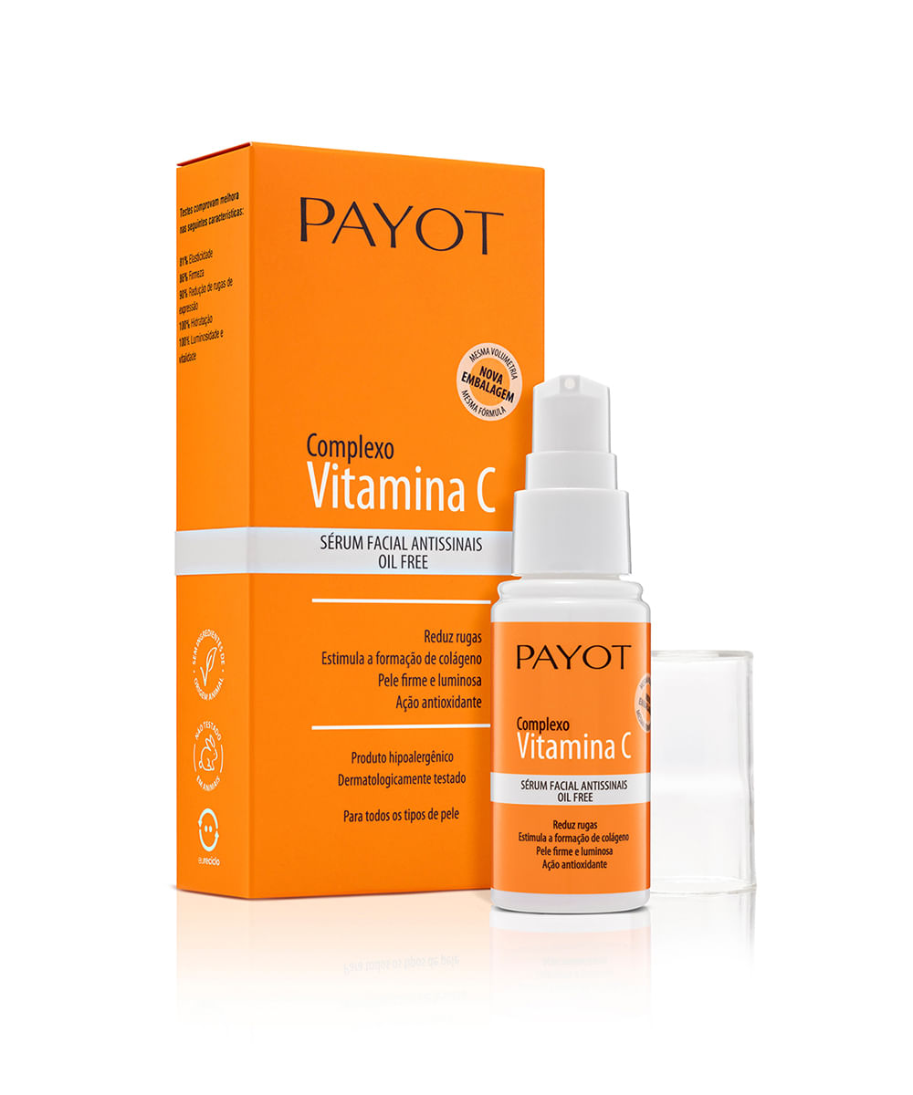 sérum facial payot complexo facial vitamina 30ml