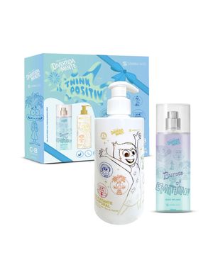 kit feminino sabrina sato body splash e hidratante divertidamente
