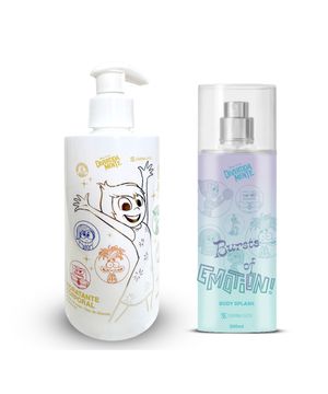 kit feminino sabrina sato body splash e hidratante divertidamente