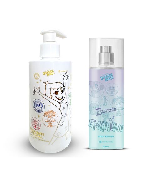 kit feminino sabrina sato body splash e hidratante divertidamente