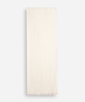 cachecol básico feminino texturizado off white