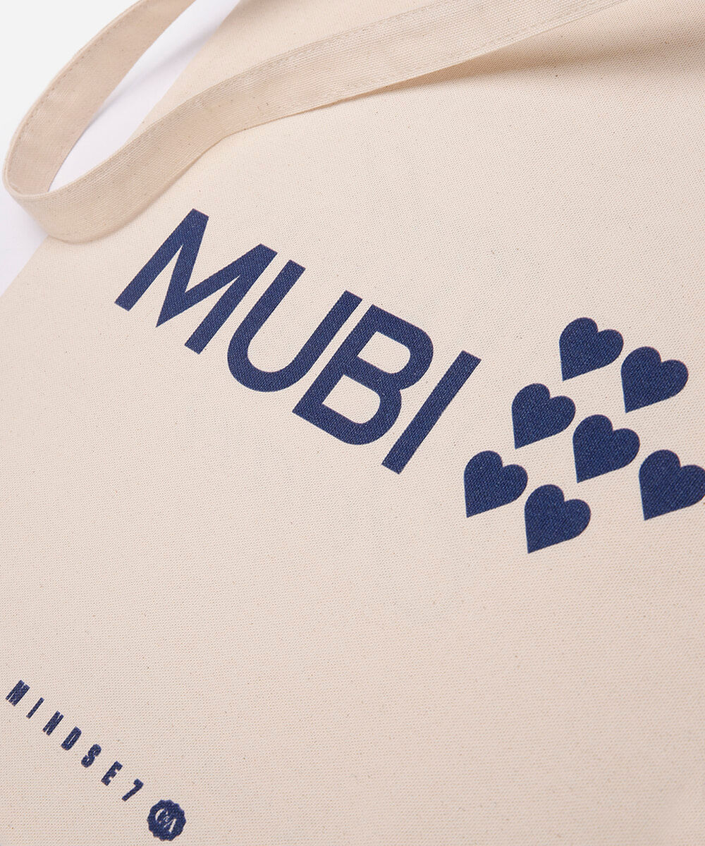 ecobag de algodão estampada mubi mindset bege