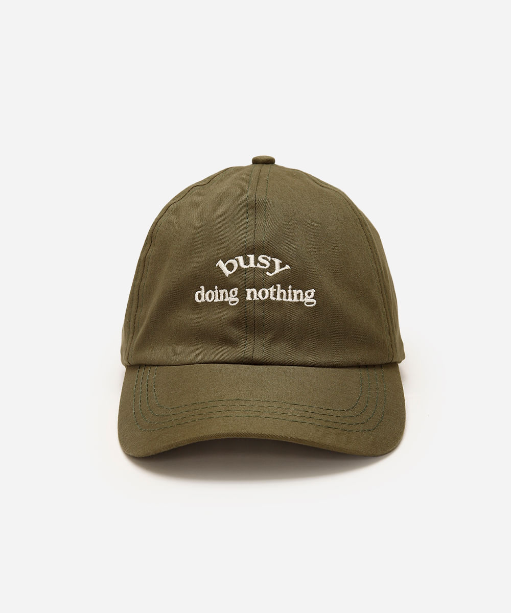 boné aba curva busy doing nothing verde