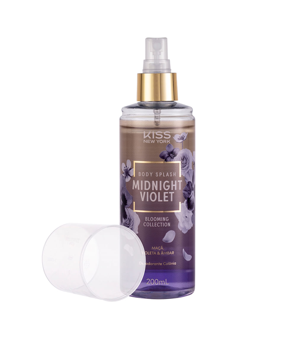 body splash kiss new york blooming collection midnight violet 200ml