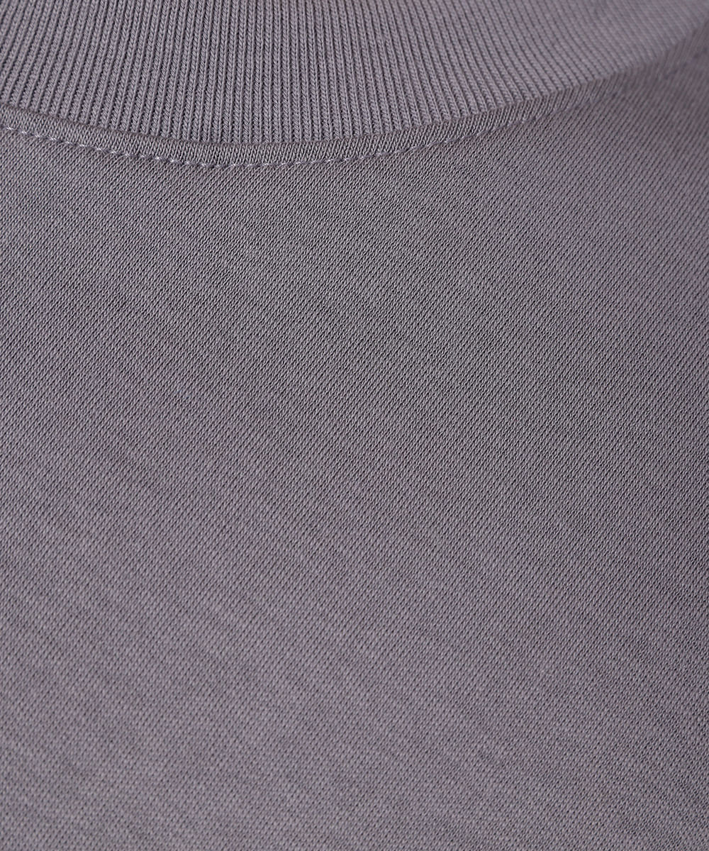 camiseta feminina de algodão peruano slim mindset cinza