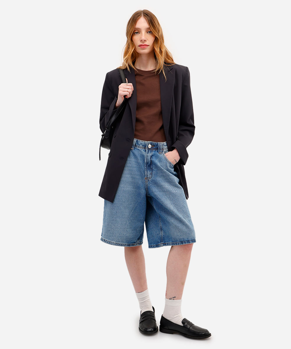 camiseta baby look feminina de algodão básica marrom