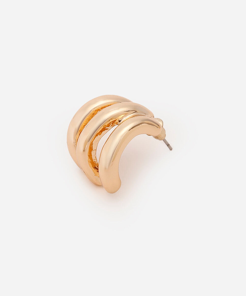 brinco argolas  dourado