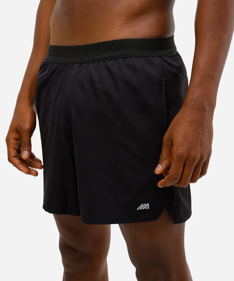 short masculino esportivo preto