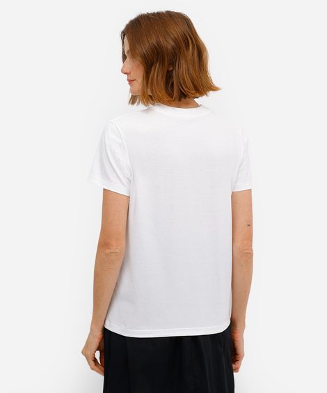 camiseta feminina de algodão as meninas super poderosas off white
