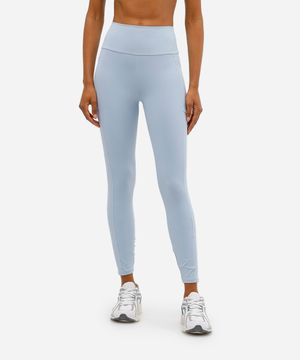 calça legging feminina com bolsos esportiva ace azul