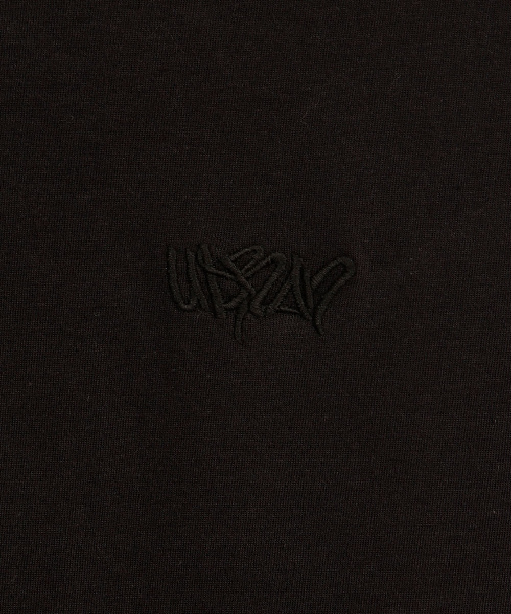 camiseta oversized juvenil de algodão urban preta