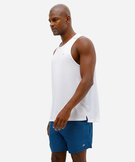 short masculino com bolsos esportivo azul