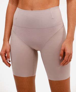 bermuda modeladora feminina delrio bege
