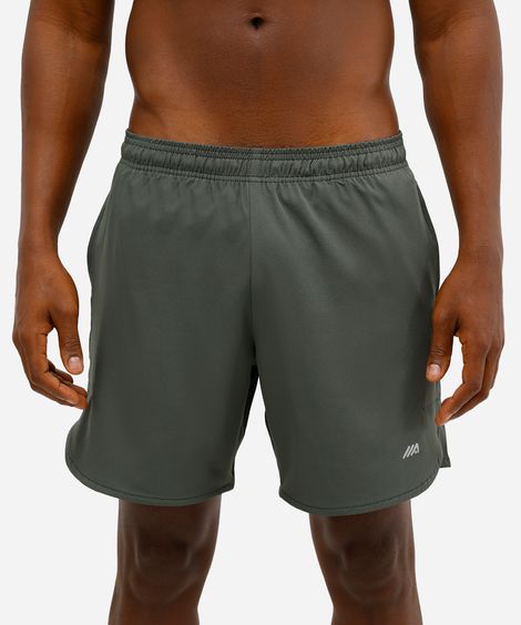 short masculino esportivo - verde militar