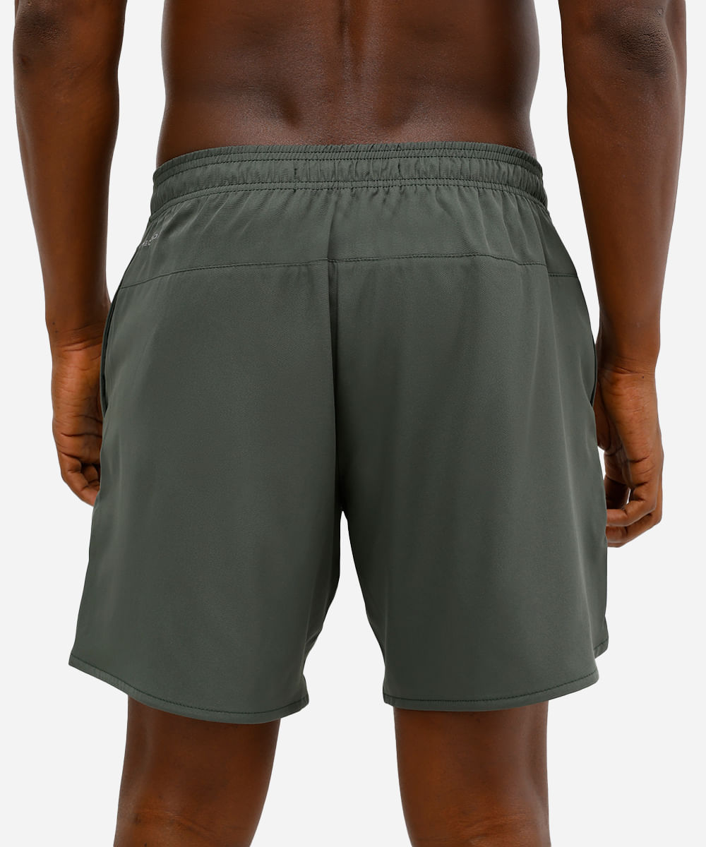 short masculino esportivo - verde militar