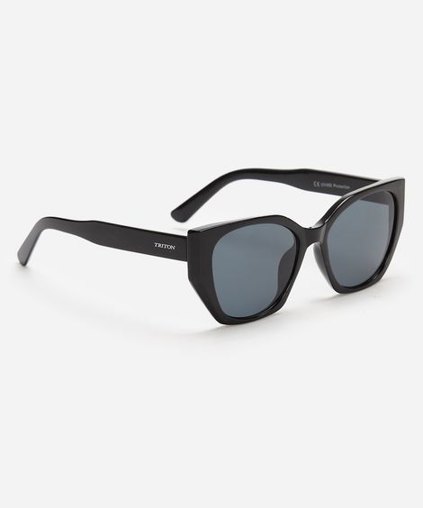 óculos de sol quadrado triton preto