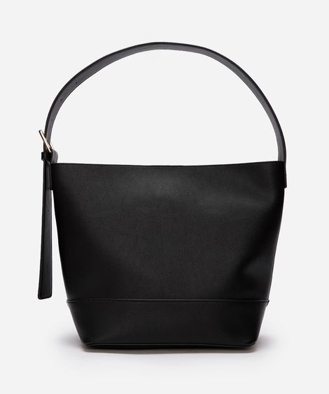 bolsa tiracolo alça ajustável preto