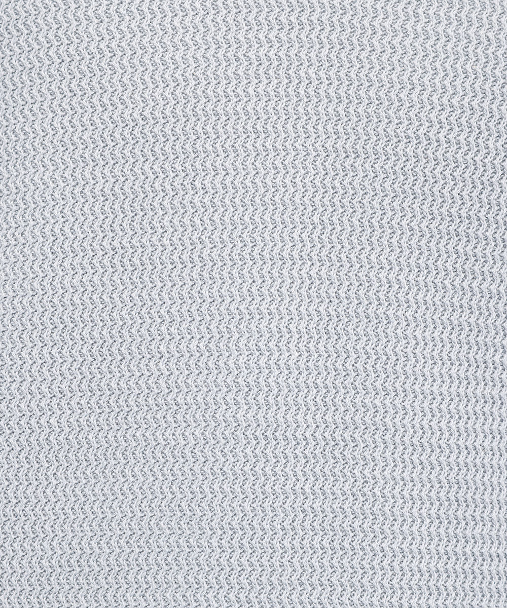 polo masculina tricot texturizado comfort azul