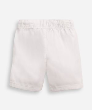 kit com 2 bermudas infantis sarja colorido