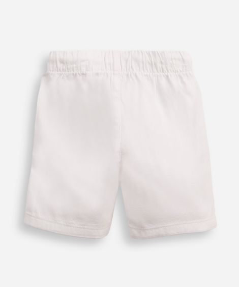 kit com 2 bermudas infantis sarja colorido