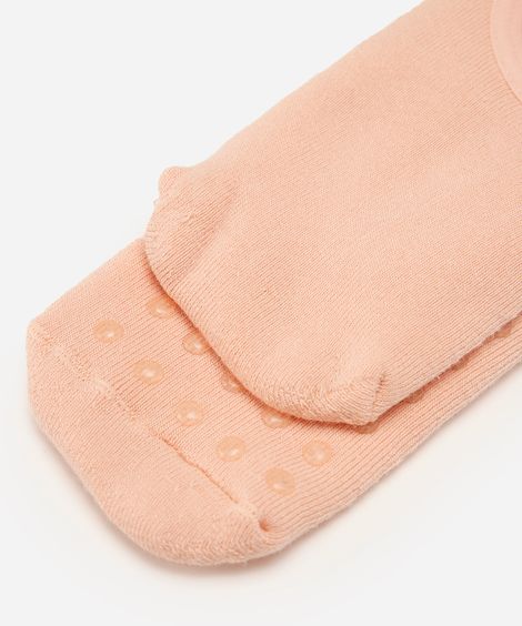 meia sapatilha boneca laranja