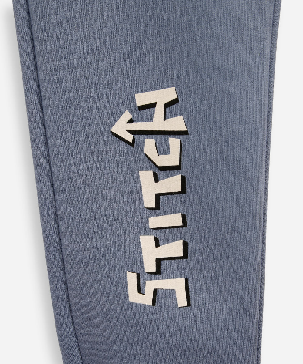 pijama infantil de algodão stitch azul